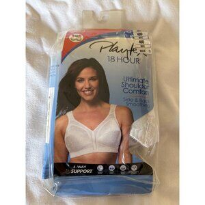 Playtex 18 Hour 40D Wire-Free Bra With Comfort Cushion Straps & Side/Back Smooth